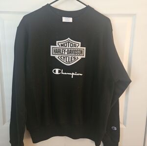 Women's Champion Black Harley-Davidson Sweatshirt